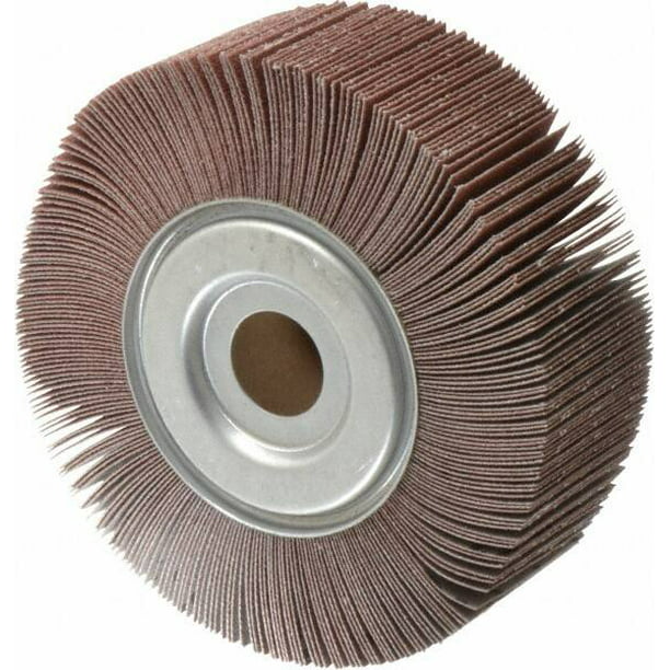 10pcs 8in Flap Sanding Wheels 8" x 1" x 1" A/O 80 Grit Unmounted Wholesale